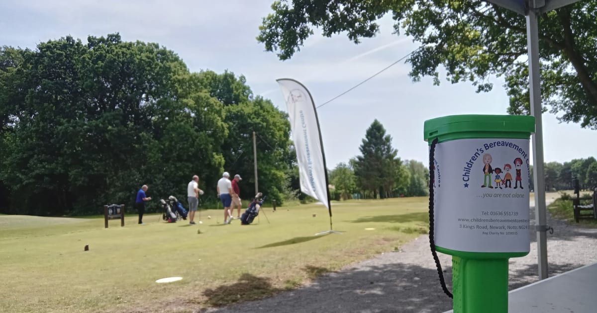 Children’s Bereavement Centre Charity Golf Day charity golf event at Newark Golf Club, Newark, Nottinghamshire supporting Children’s Bereavement Centre