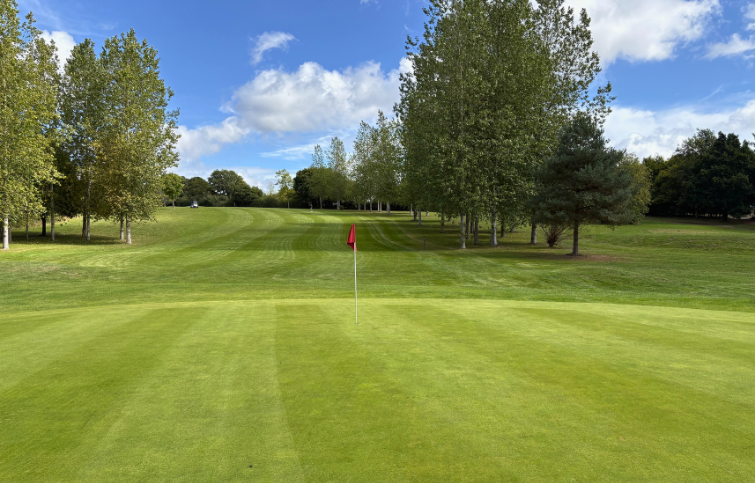 St Helena Hospice Charity Golf Day charity golf event at Lexden Wood Golf Club, Colchester, Essex supporting St Helena Hospice