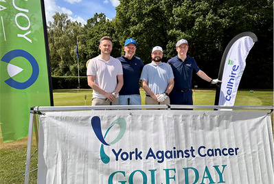 York Against Cancer Golf Day charity golf event at The York Golf Club, York, Yorkshire supporting York Against Cancer