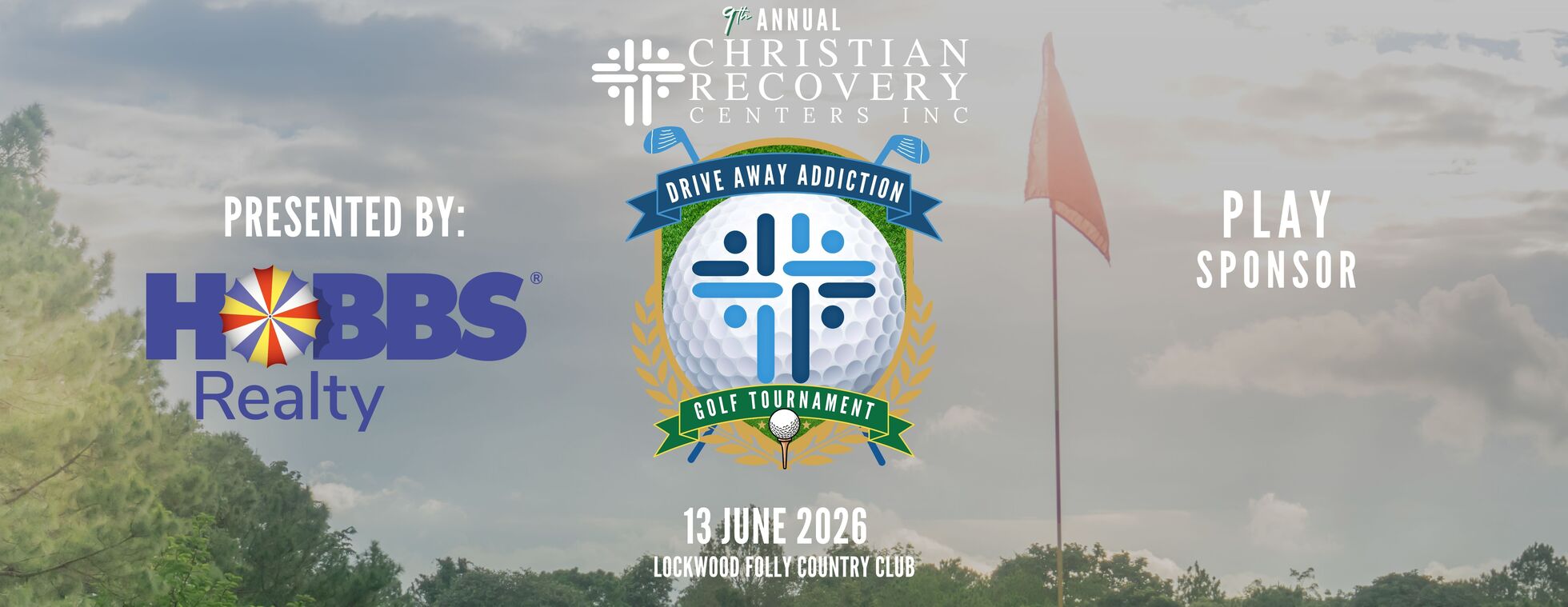 CRCI Charity Golf Tournament charity golf event at Lockwood Folly Country Club, Ocean Isle Beach, NC supporting Christian Recovery Centers, Inc.